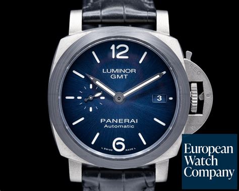 panerai titanium blue|Panerai titanium buckle.